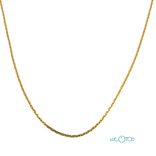 CADENA DE ORO DE 18K CON ESLABONES FINOS