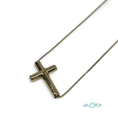 Cadena Oro 18K con cruz