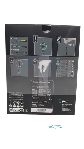 Kit Herramientas WERA MICRO BIG PACK 2