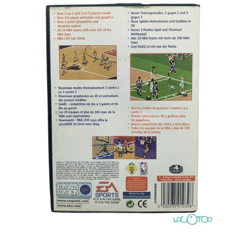 NBA LIVE 97 SEGA MEGA DRIVE