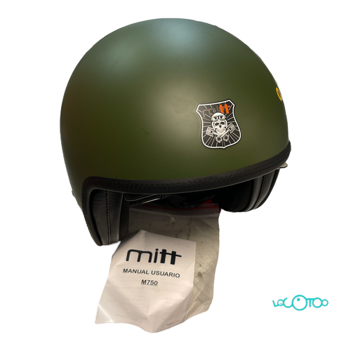 Casco MITT M750 Jet Micrométrico Con Visera