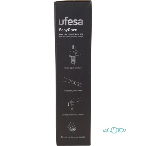 SACACORCHOS ELÉCTRICO UFESA EASYOPEN