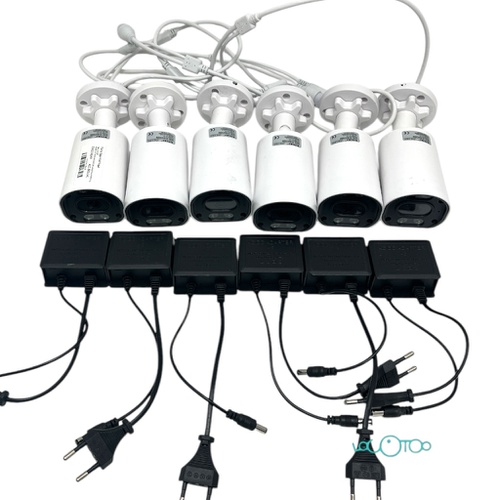 SMAR KIT VIGILANCIA 6 CAMARAS INALAMBRICAS
