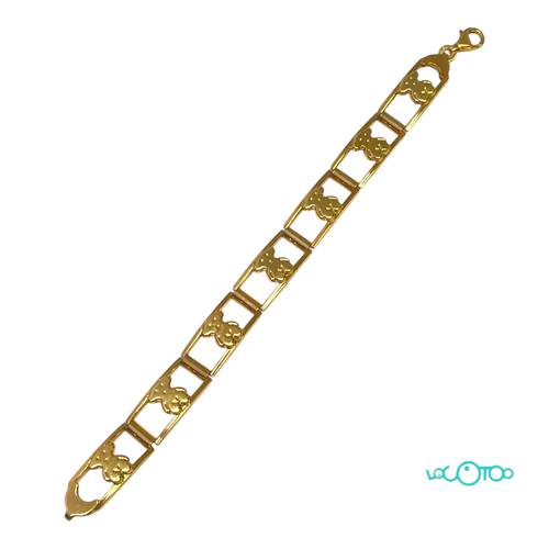 Pulsera Oro ESLABONES CON OSOS