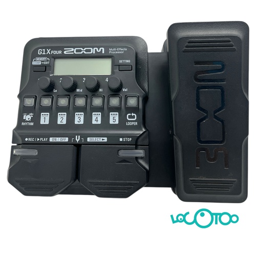 Pedal De Efectos ZOOM G1 XFOUR