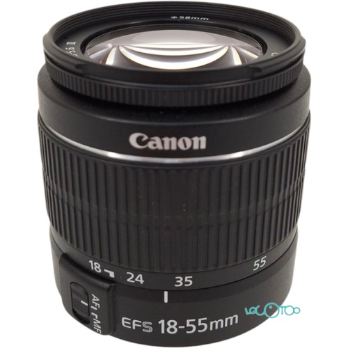 OBJETIVO CANON EF-S 18-55mm  1:3.5-5.6 III
