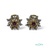 Pendientes Oro 18K con circonitas 