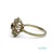 Anillo Oro 18K con circonitas 