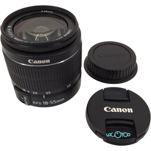OBJETIVO CANON EF-S 18-55mm  1:3.5-5.6 III