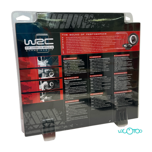 Altavoces Car Audio WRC 165MM 120 WATT MAX 