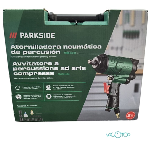 ATORNILLADOR NEUMATICA DE PERCUSIÓN PARKSID
