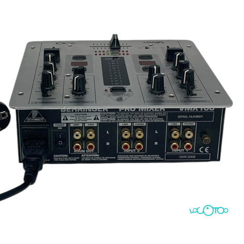 Mesa Dj BEHRINGER PRO MIXER VMX 100