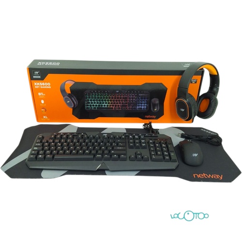 KIT NETWAY GAMING XKS600 SET GAMING