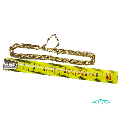 Pulsera Oro Cerrada 18 cm