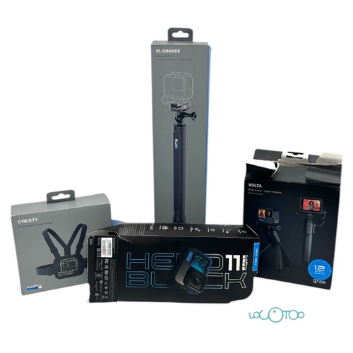 GO PRO HERO BLACK 11 + ACCESORIOS