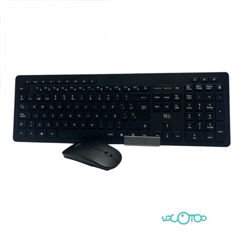 Kit Teclado y Ratón RII 2.4g WIRELESS MULTI