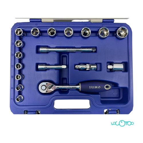 Kit Herramientas IRIMO VASO JUEGO 18 PIEZAS