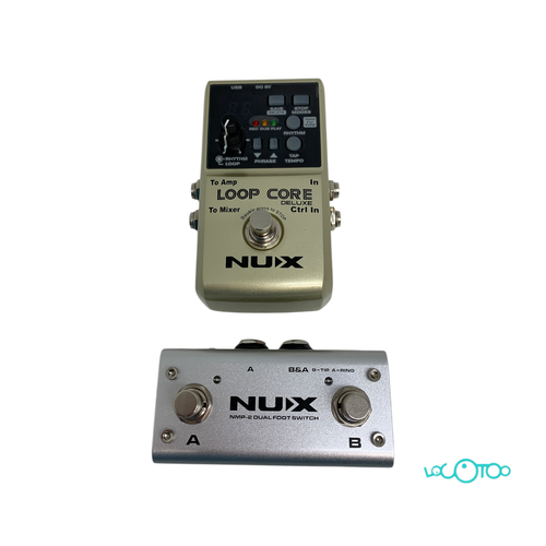PEDAL EFECTOS NUX LOOP CORE DELUXE BUNDLE