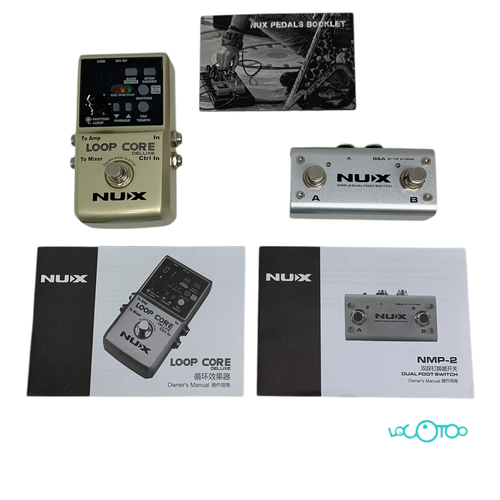 PEDAL EFECTOS NUX LOOP CORE DELUXE BUNDLE