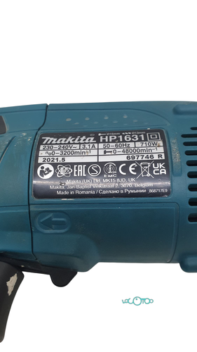 Taladro Eléctrico MAKITA HP1631 Percutor Re