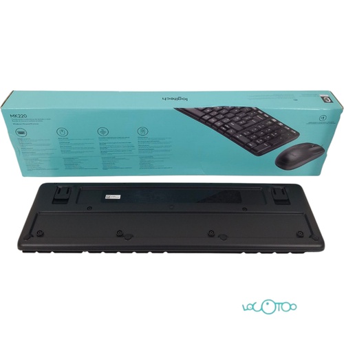 KIT TECLADO Y RATON LOGITECH MK220 