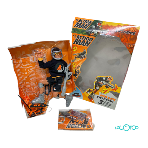 Muñecas y Muñecos ACTION MAN ROLLER EXTREME
