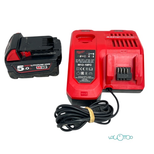 Amoladora Batería MILWAUKEE M18 CAG125XPD 5