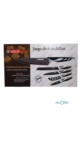 Varios Menaje Cocina GOLD SWISS JUEGO DE 6 