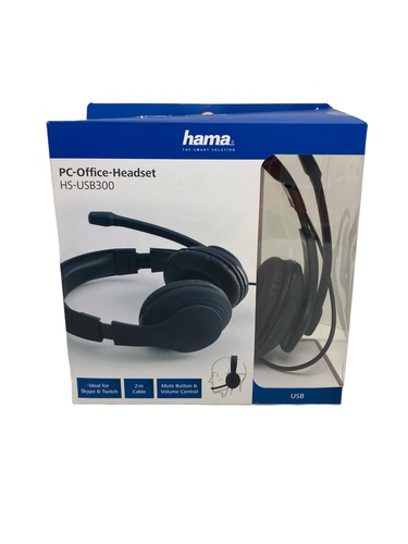 Auriculares Pc HAMA HS-USB300 Bluetooth Mic