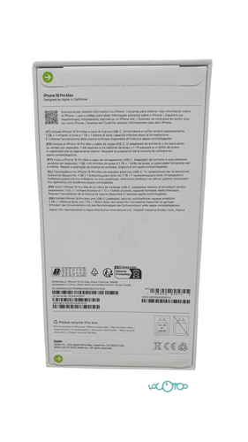 Smartphone APPLE IPHONE 16 PRO MAX Libre 6,