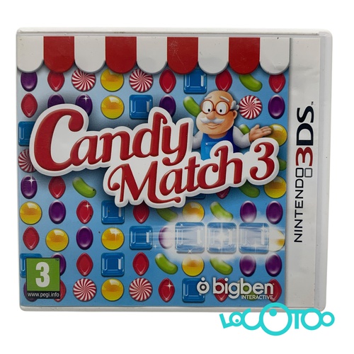 Videojuego NINTENDO 3DS CANDY MATCH 3 Ninte
