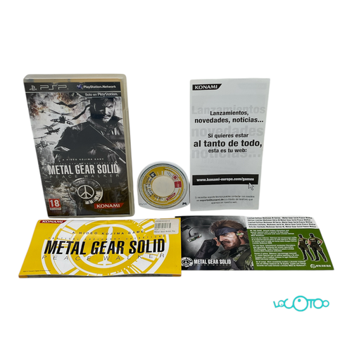 Videojuego SONY PSP METAL GEAR SOLID PEACE 