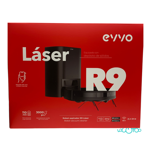 ASPIRADOR ROBOT EVVO R9 LASER