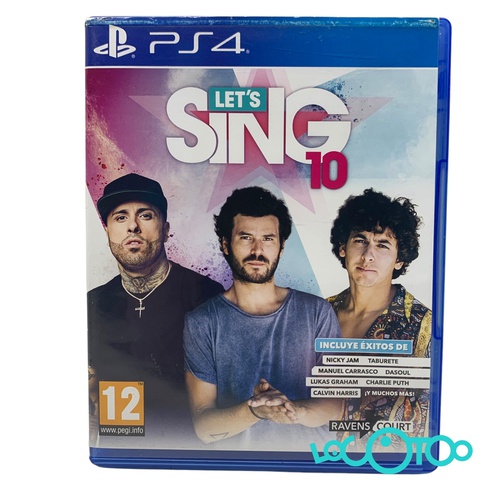 Videojuego SONY PS4 LETS SING 10 PS4