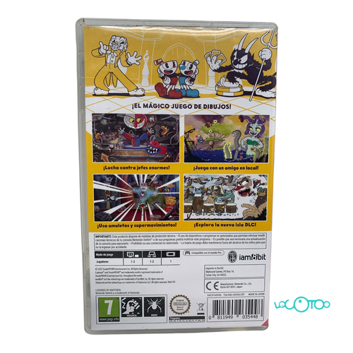 CUPHEAD NINTENDO SWITCH