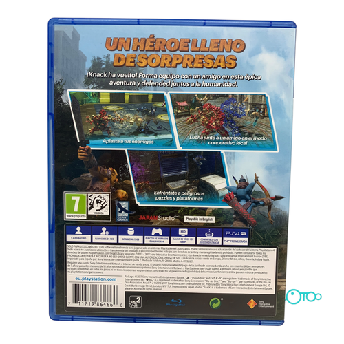 Videojuego JUEGO PS4 KNACK II