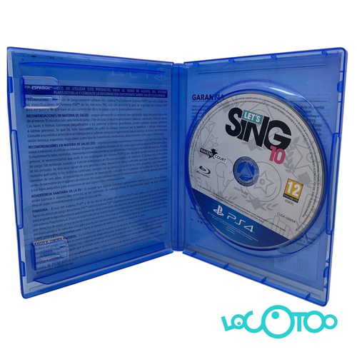 Videojuego SONY PS4 LETS SING 10 PS4