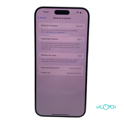 Smartphone APPLE IPHONE 15 PRO MAX Libre 6,