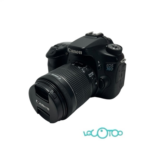 Cámara Réflex CANON EOS 70D + CANON 18-55 E