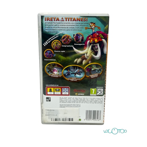 CRASH: LUCHA DE TITANES PSP