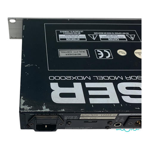 Compresor BEHRINGER MDX 2000