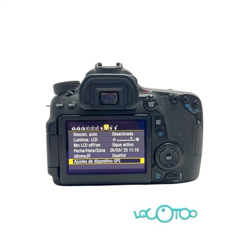 Cámara Réflex CANON EOS 70D + CANON 18-55 E