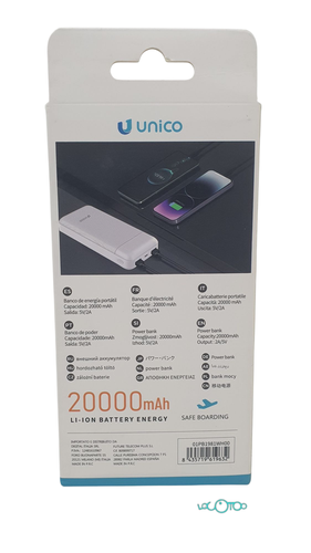 Cargador UNICO POWERBANK 20.000 MAH