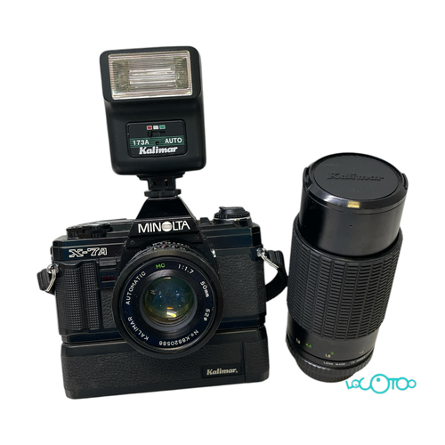 CAMARA VINTAGE MINOLTA X-7A