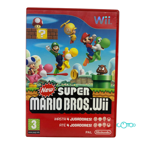 Videojuego NINTENDO WII NEW SUPER MARIO BRO