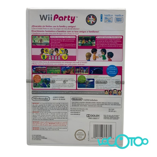 Videojuego NINTENDO WII WII PARTY WII