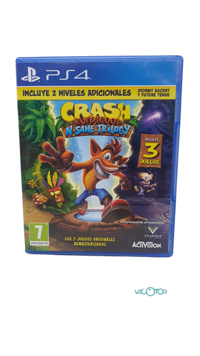 Videojuego SONY PS4 CRASH BANDICOOT N. SANE