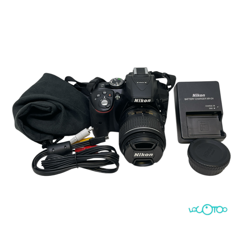 Cámara Réflex NIKON D5300 + AF-P NIKKOR 18-