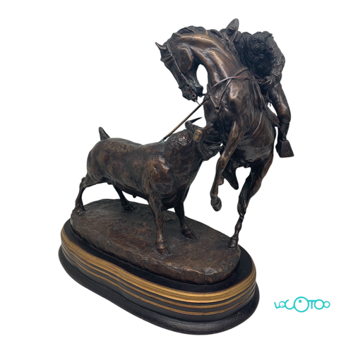 Coleccionismo J. CUEVAS ESCULTURA BRONCE PI