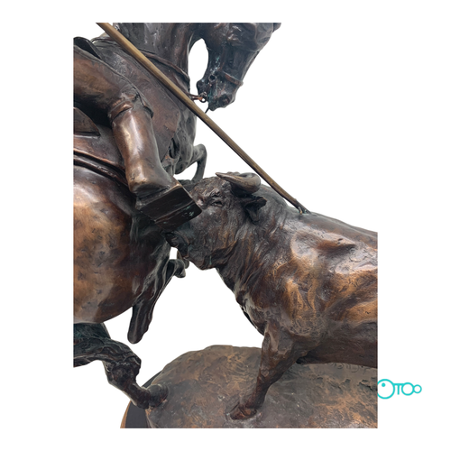 Coleccionismo J. CUEVAS ESCULTURA BRONCE PI